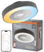 SMART+ Wifi Ceiling Fan LED Cylinder 550mm + RC Kombinirani snimak = Slika proizvoda + slika pakiranja (thumbnail)