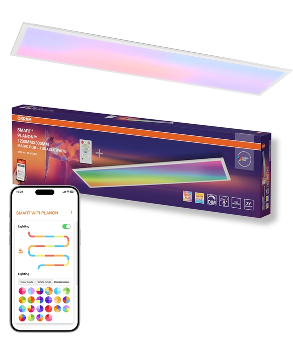 Smart+ Wifi Planon Magic 1200x300mm Kombinirani snimak = Slika proizvoda + slika pakiranja