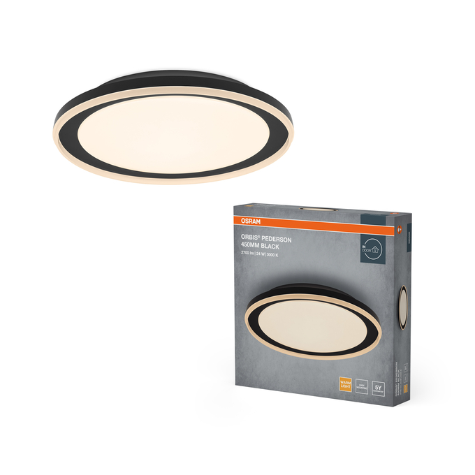 Orbis Pederson 450MM 24W 830 Black Kombinirani snimak = Slika proizvoda + slika pakiranja