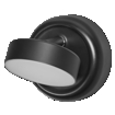 Nightlux Round  830 DIM USB Black white, upright (thumbnail)