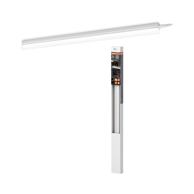 LED Sensor Batten 600mm 8W 3000K Kombinirani snimak = Slika proizvoda + slika pakiranja