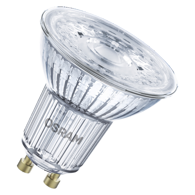 SMART+ MATTER Tunable White Spot PAR16 50 45° 4.7W GU10 Single Pack white, diagonal, OSRAM logo