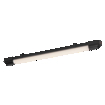 LED Shift Batten 60cm 12W CCT Black white, upright, sw. on (thumbnail)