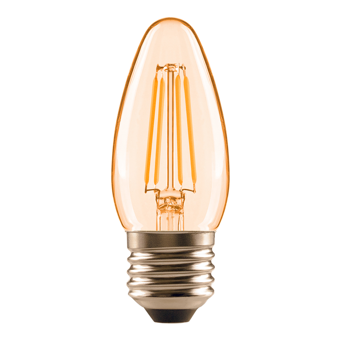 LED Classic B 20 Filament  2.5W 2400K Gold E27