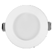 LED Downlight Set IP44 Dim Slim 97mm 4.5W Metal 830 White white, upright, alternat (thumbnail)