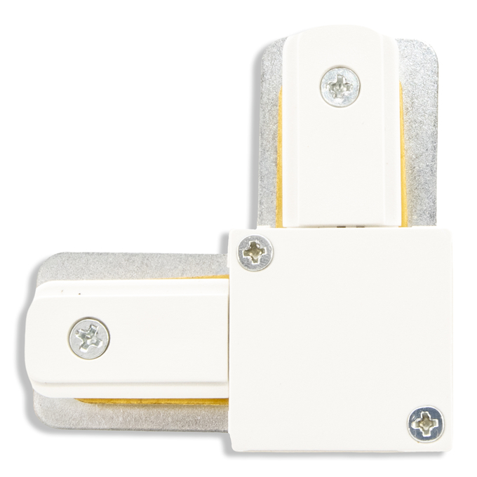 Connector 1-phase tracking system L TYPE WHITE