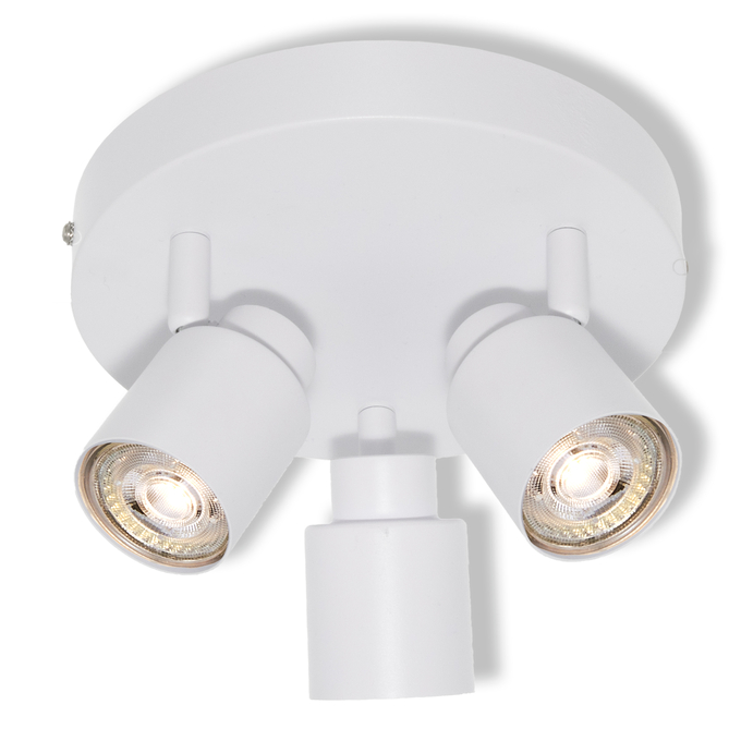 LED SPOT PRIMAL 3XGU10 PLATE WHITE