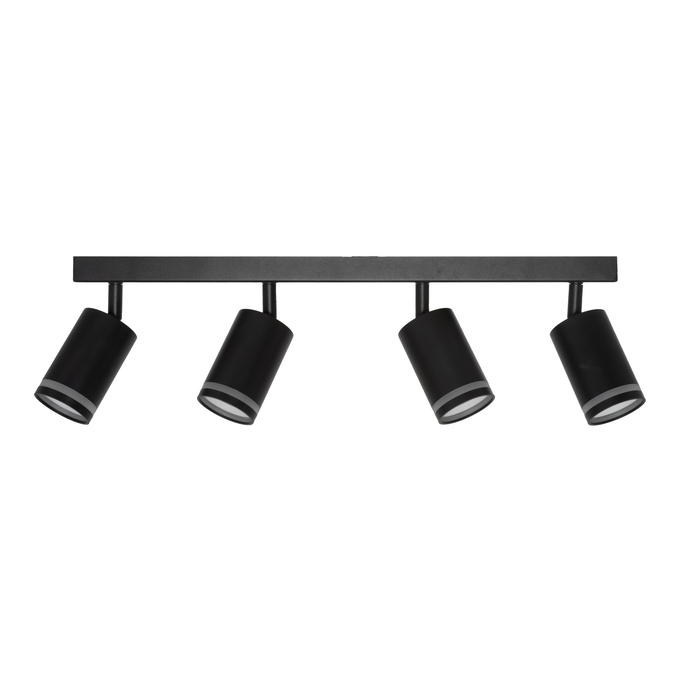 LED SPOT PULSE BLACK 4XGU10