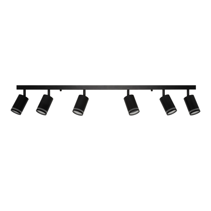 LED SPOT PULSE BLACK 6XGU10