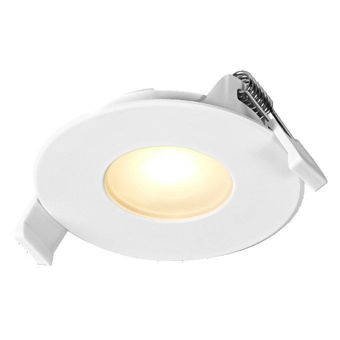 Spot Set Recess 4.9W 827 120° White white, upright, sw. on