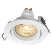 Spot Set Recess Twistlock GU10 Adjustable 2.6W 827 White white, upright, sw. on (thumbnail)