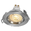 Spot Set Recess Twistlock GU10 Adjustable 2.6W 827 Satin Nickel white, upright, sw. on (thumbnail)