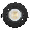 Spot Set Recess Twistlock GU10 Adjustable 2.6W 827 Black white, upright, alternat (thumbnail)