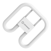 DULUX LED SQ28 EM VALUE 2 PINS 13W 840 GR8 white, diagonal, LEDVANCE logo (thumbnail)
