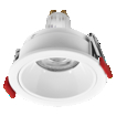 Spot Set Recess GU10 Press 4.5W 827 White white, upright (thumbnail)