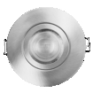 Spot Set Recess GU10 IP65 Press 4.5W 827 Satin Nickel white, upright, alternat (thumbnail)