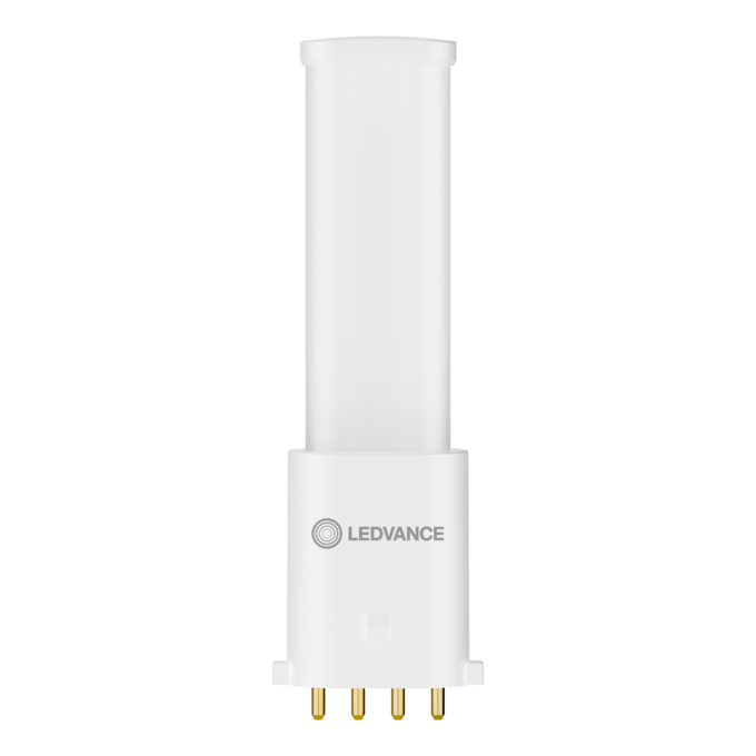 DULUX LED S/E7 AC MAINS VALUE  3.5W 830 2G7 white, upright, LEDVANCE logo