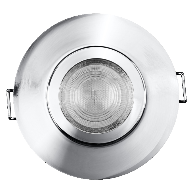 Spot Set Recess GU10 IP65 Press 4.5W 840 Chrome white, upright, alternat