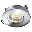 Spot Set Recess GU10 IP65 Press 4.5W 840 Chrome white, upright, sw. on (thumbnail)