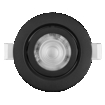 Spot Set Recess Simple DIM 4.9W 827 40° Black white, upright, alternat (thumbnail)