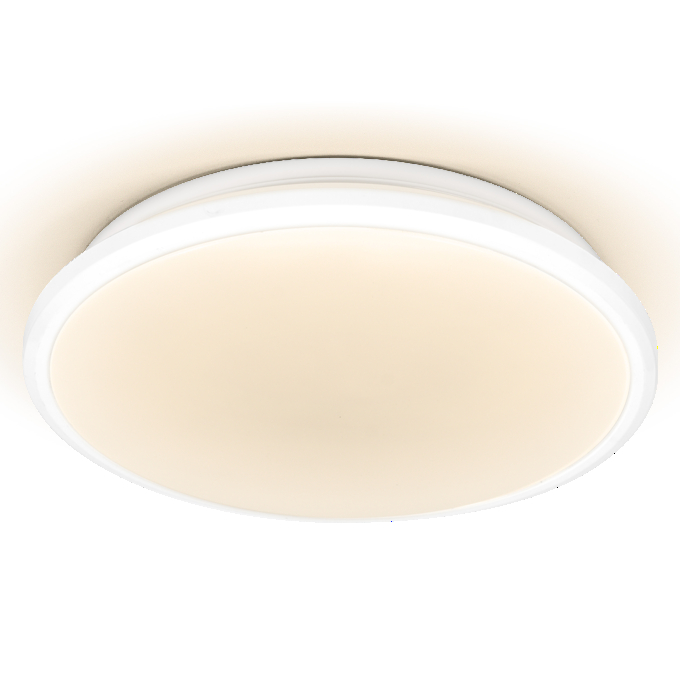 Essential Orbis Sensor 290mm 18W 830 White white, upright, sw. on