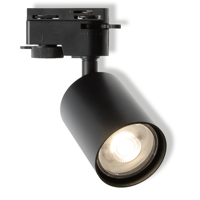 Spot 1-phase tracking system ELEMENTAL GU10 BLACK
