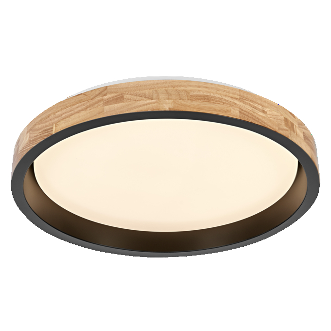 Orbis Mariano 510mm 36W 830 Click DIM Wood and Black white, upright, sw. on