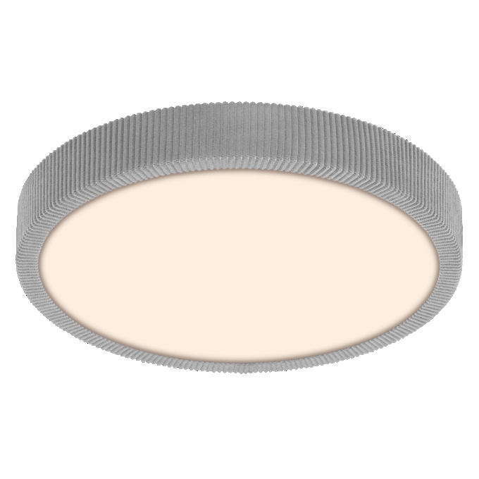 Orbis Matteo 285mm 16W 830 Click DIM Light Grey white, upright, sw. on