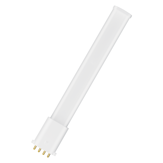 DULUX LED S/E11 AC MAINS VALUE  6W 840 2G7 white, diagonal