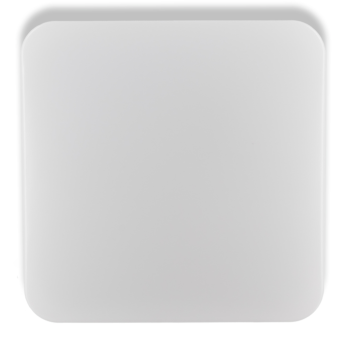 CEILING SQUARE 28x28cm 18W 4000K IP20 white, bottom view