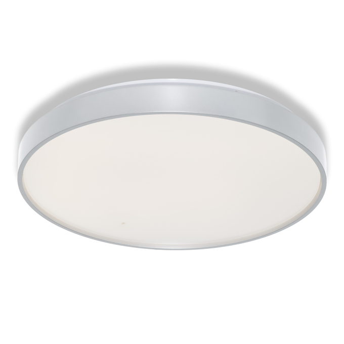 CEILING LUXO SENSOR ⌀ 38 cm 24W 3000K IP20 SILVER white, upright, sw. on