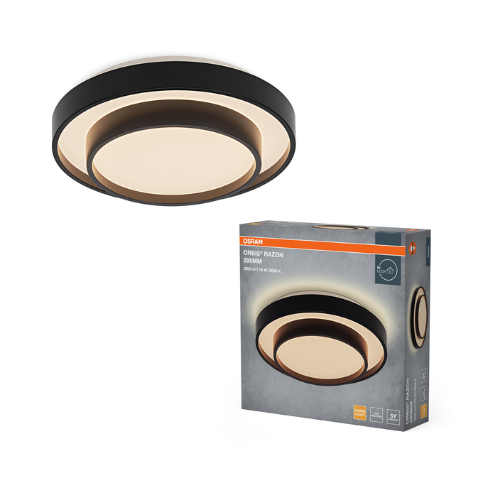Orbis Razon 295mm 16W 830 Black Kombinirani snimak = Slika proizvoda + slika pakiranja