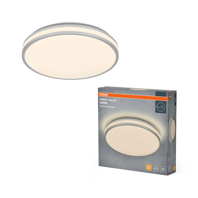 Orbis Caleb 385mm 24W 830 Silver Kombinirani snimak = Slika proizvoda + slika pakiranja
