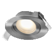 Spot Set Recess DIM 4.9W 827 120° Satin Nickel white, upright, sw. on (thumbnail)
