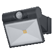 ENDURA Style USB Adjustable Up-Down Single Sensor IP44 Dark Grey white, upright (thumbnail)