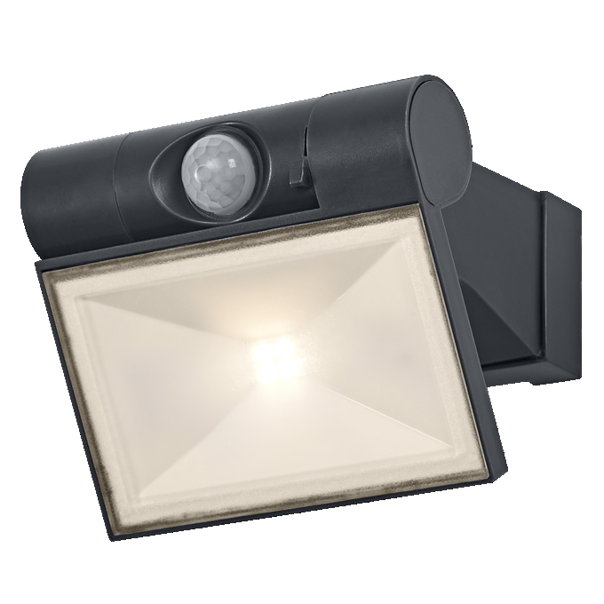 ENDURA Style USB Adjustable Up-Down Single Sensor IP44 Dark Grey white, upright, sw. on