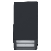 ENDURA Style USB Wall Step Slim Sensor IP44 Dark Grey white, upright, alternat (thumbnail)