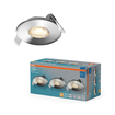 LED Spot Set DIM Recess IP65 4.9W 827 36° Chrome Kombinirani snimak = Slika proizvoda + slika pakiranja (thumbnail)