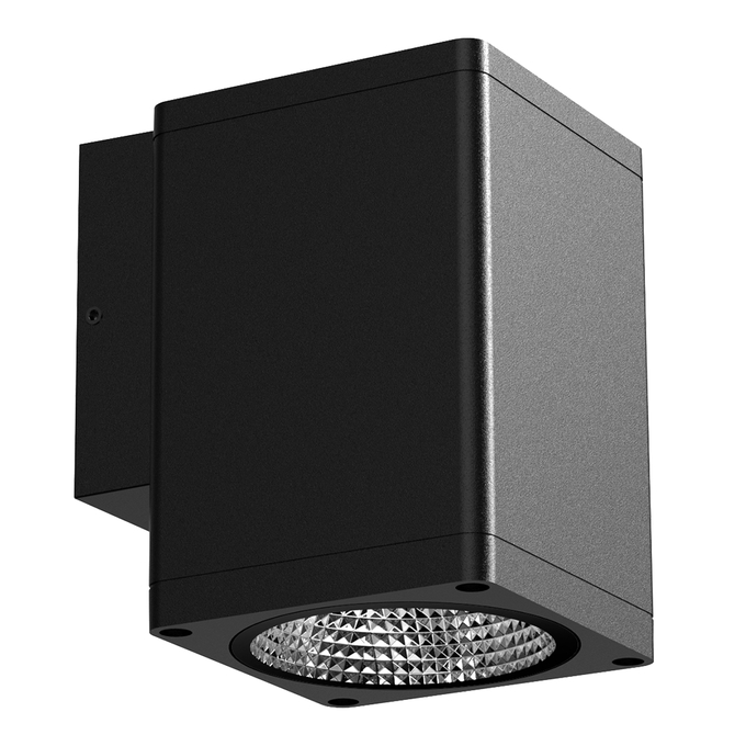 Spot Square 6W 840 SYM23 BK white, diagonal
