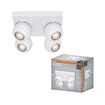 LED SPOT SPHERAL WHITE 4XGU10 PLATE Kombinirani snimak = Slika proizvoda + slika pakiranja (thumbnail)