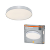CEILING LUXO SENSOR ⌀ 38 cm 24W 3000K IP20 SILVER Kombinirani snimak = Slika proizvoda + slika pakiranja (thumbnail)
