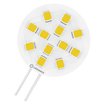 LED PIN ROUND 10 100° DIM P 1.3W 827 G4 white, diagonal, LEDVANCE logo (thumbnail)