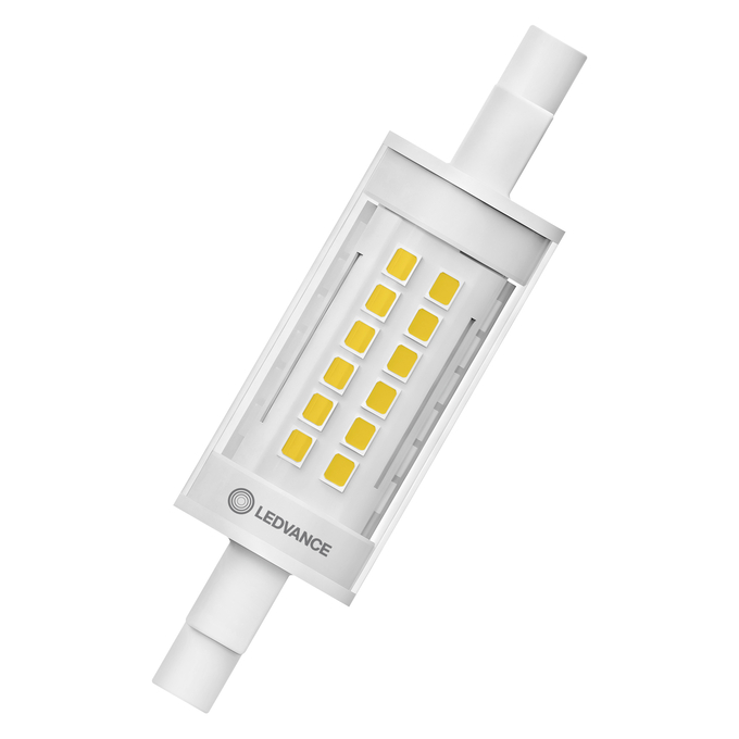 LED Slim Line 78 75 300° DIM P 9.5W 827 Clear R7s