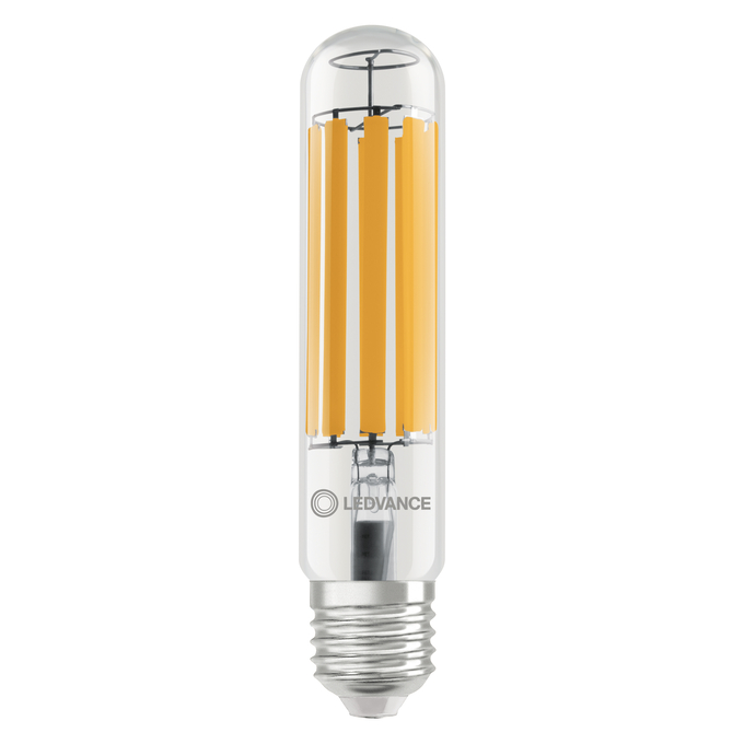 NAV 100 LED FILAMENT PERFORMANCE 8000LM 38W 727 E40 white, upright, LEDVANCE logo