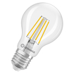 LED Classic A 40 Filament DIM P 3.4W 840 Clear E27 white, diagonal, LEDVANCE logo (thumbnail)