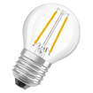 LED Superstar Classic P 25 Filament DIM 1.8W 827 Clear E27 white, diagonal (thumbnail)
