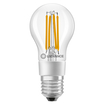 LED Classic A 60 Filament Motion & Daylight sensor S 7.3W 827 Clear E27 white, upright, LEDVANCE logo (thumbnail)