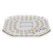 DULUX LED SQ AC MAINS 4 PINS VALUE 18W ML 830 / 835 / 840 white, horizontal (thumbnail)