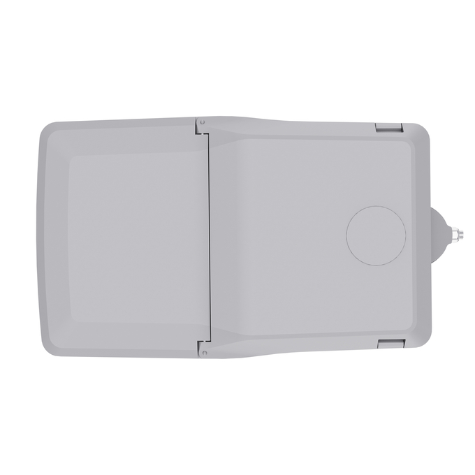 STREETLIGHT COMPACT LARGE 155W 740 RV40ST ON-OFF CLASS 2 WHITE ALU white, top view