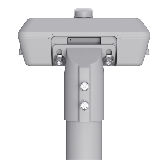 STREETLIGHT COMPACT LARGE 155W 740 RU25ST ZHAGA TOP CLASS 2 WHITE ALU white, backside